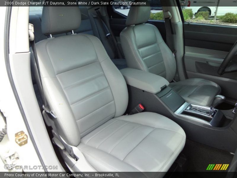 Stone White / Dark Slate Gray/Light Graystone 2006 Dodge Charger R/T Daytona