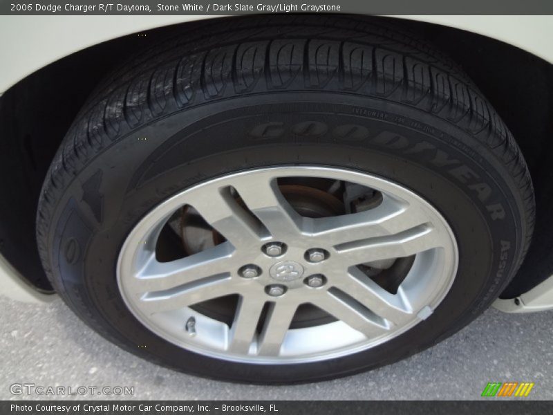 Stone White / Dark Slate Gray/Light Graystone 2006 Dodge Charger R/T Daytona
