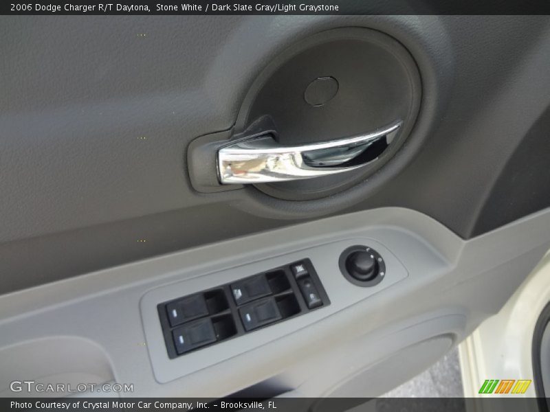 Stone White / Dark Slate Gray/Light Graystone 2006 Dodge Charger R/T Daytona
