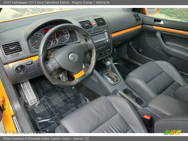  2007 GTI 2 Door Fahrenheit Edition Anthracite Interior
