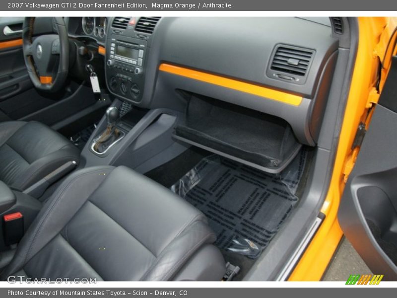 Magma Orange / Anthracite 2007 Volkswagen GTI 2 Door Fahrenheit Edition