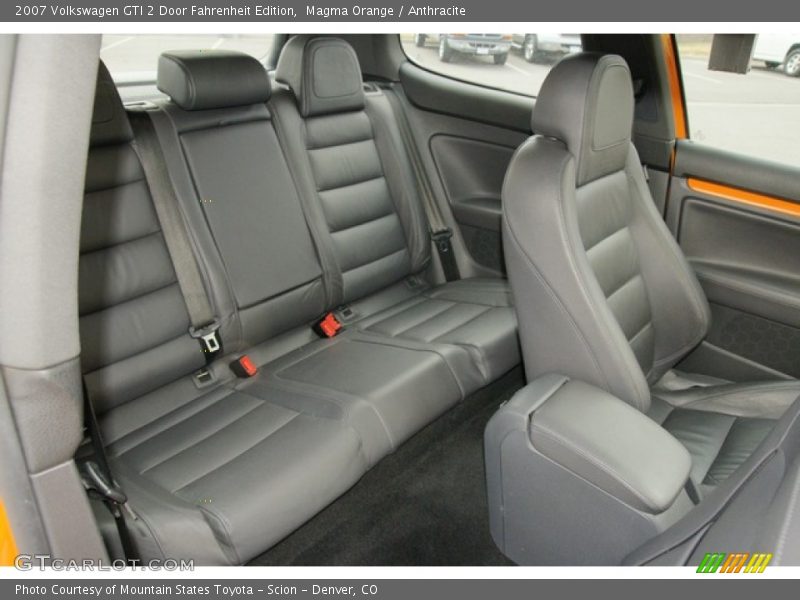  2007 GTI 2 Door Fahrenheit Edition Anthracite Interior