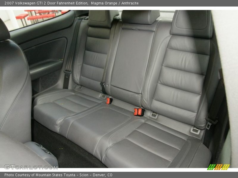  2007 GTI 2 Door Fahrenheit Edition Anthracite Interior