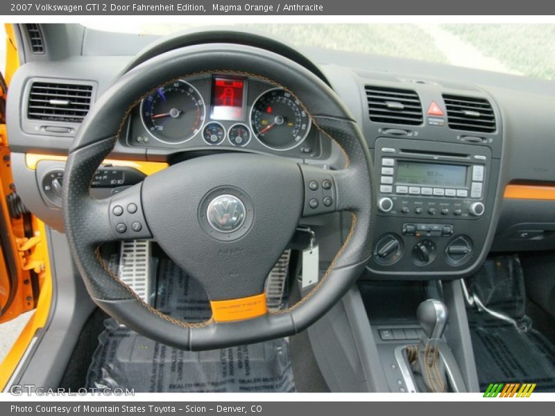  2007 GTI 2 Door Fahrenheit Edition Steering Wheel