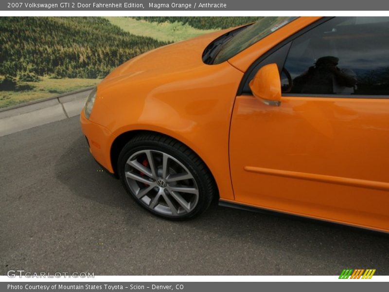 Magma Orange / Anthracite 2007 Volkswagen GTI 2 Door Fahrenheit Edition