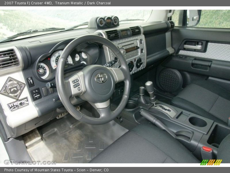 Titanium Metallic / Dark Charcoal 2007 Toyota FJ Cruiser 4WD