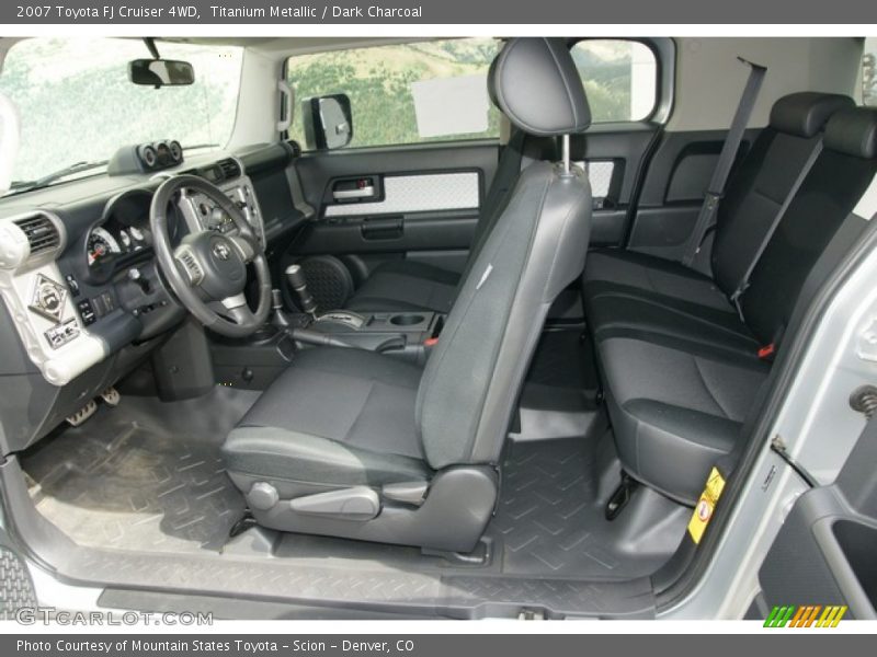 Titanium Metallic / Dark Charcoal 2007 Toyota FJ Cruiser 4WD