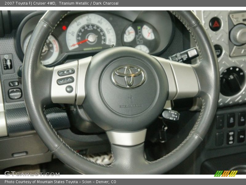 Titanium Metallic / Dark Charcoal 2007 Toyota FJ Cruiser 4WD