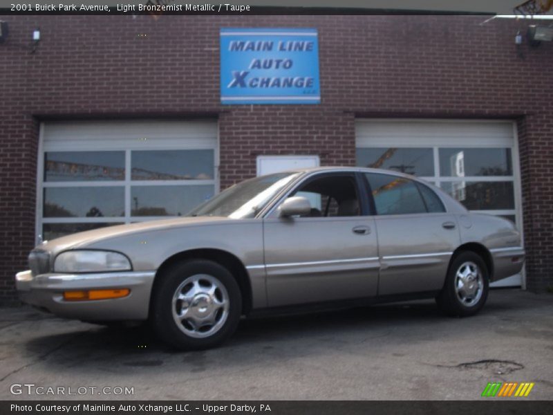 Light Bronzemist Metallic / Taupe 2001 Buick Park Avenue