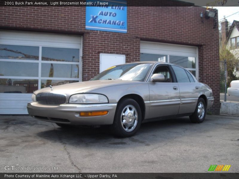 Light Bronzemist Metallic / Taupe 2001 Buick Park Avenue