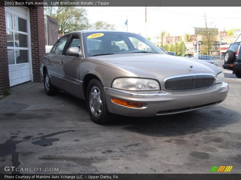 Light Bronzemist Metallic / Taupe 2001 Buick Park Avenue