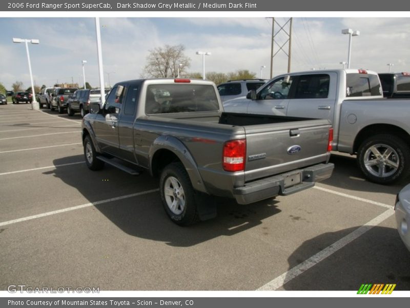 Dark Shadow Grey Metallic / Medium Dark Flint 2006 Ford Ranger Sport SuperCab