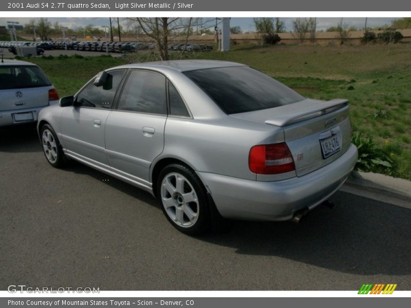 Light Silver Metallic / Silver 2001 Audi S4 2.7T quattro Sedan