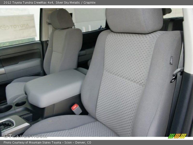 Silver Sky Metallic / Graphite 2012 Toyota Tundra CrewMax 4x4