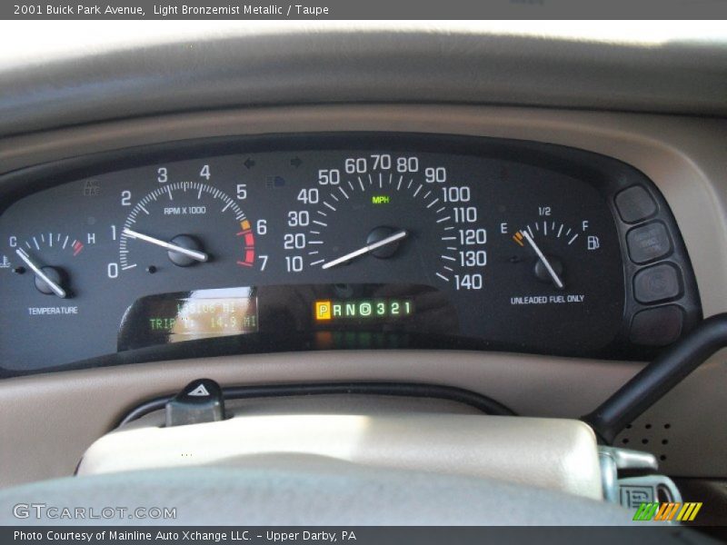 Light Bronzemist Metallic / Taupe 2001 Buick Park Avenue