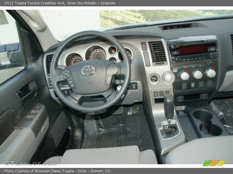 Silver Sky Metallic / Graphite 2012 Toyota Tundra CrewMax 4x4