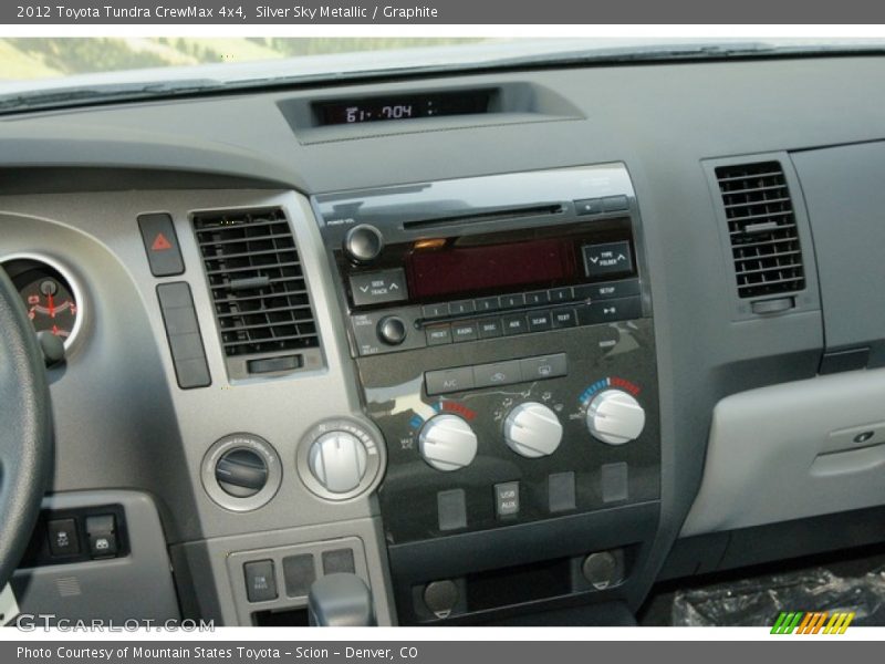 Silver Sky Metallic / Graphite 2012 Toyota Tundra CrewMax 4x4