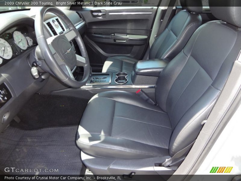 Bright Silver Metallic / Dark Slate Gray 2009 Chrysler 300 Touring