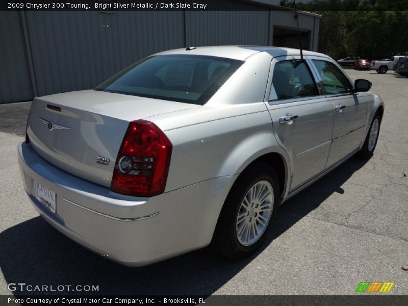 Bright Silver Metallic / Dark Slate Gray 2009 Chrysler 300 Touring