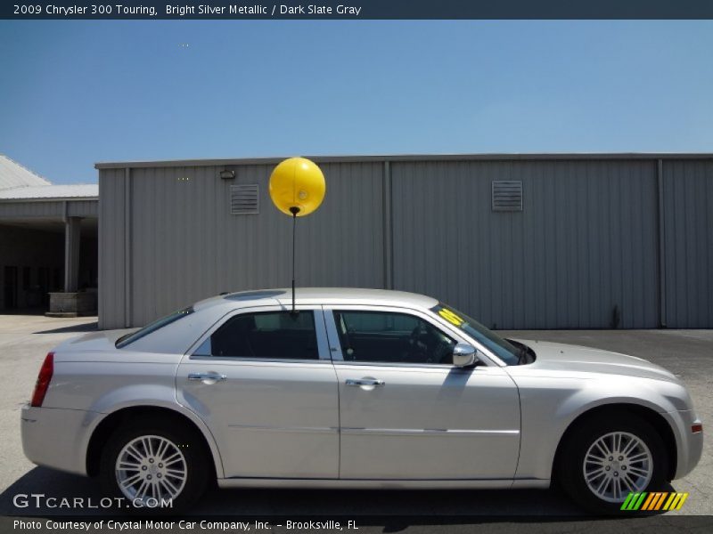 Bright Silver Metallic / Dark Slate Gray 2009 Chrysler 300 Touring
