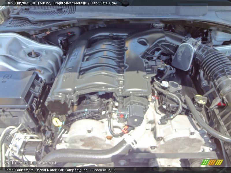 Bright Silver Metallic / Dark Slate Gray 2009 Chrysler 300 Touring