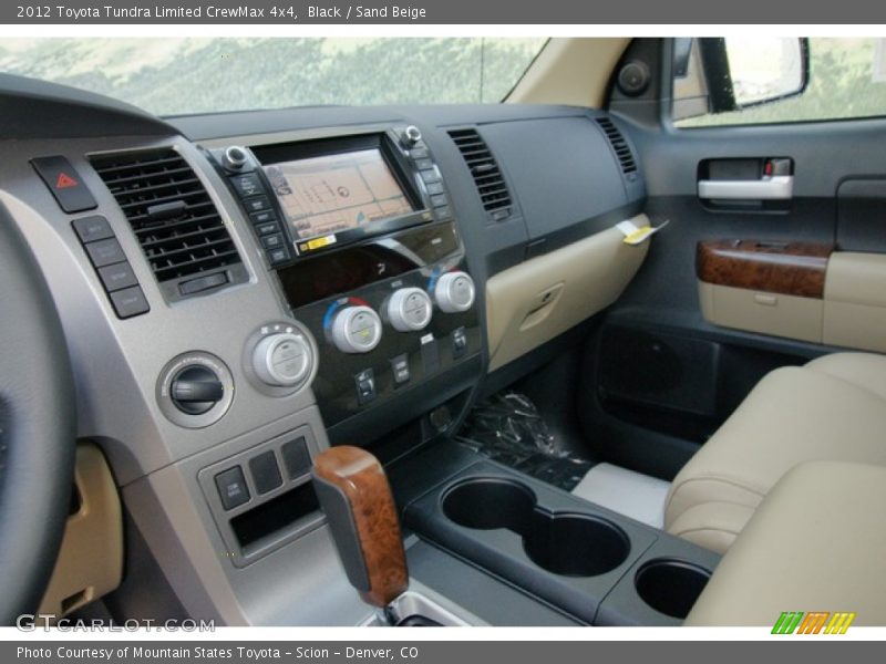 Black / Sand Beige 2012 Toyota Tundra Limited CrewMax 4x4