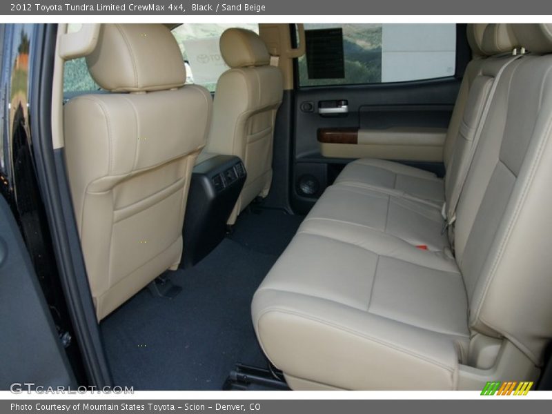 Black / Sand Beige 2012 Toyota Tundra Limited CrewMax 4x4