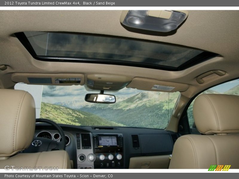 Black / Sand Beige 2012 Toyota Tundra Limited CrewMax 4x4