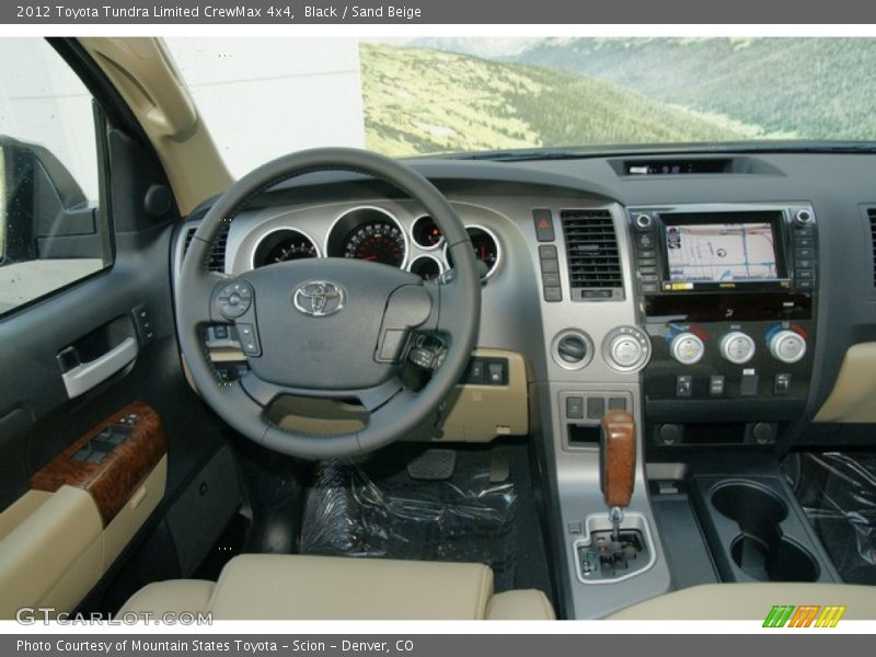 Black / Sand Beige 2012 Toyota Tundra Limited CrewMax 4x4