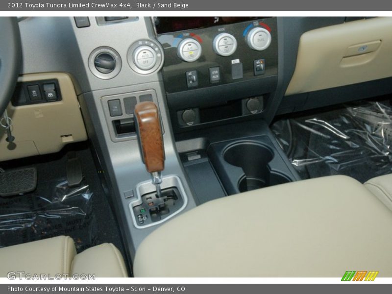 Black / Sand Beige 2012 Toyota Tundra Limited CrewMax 4x4