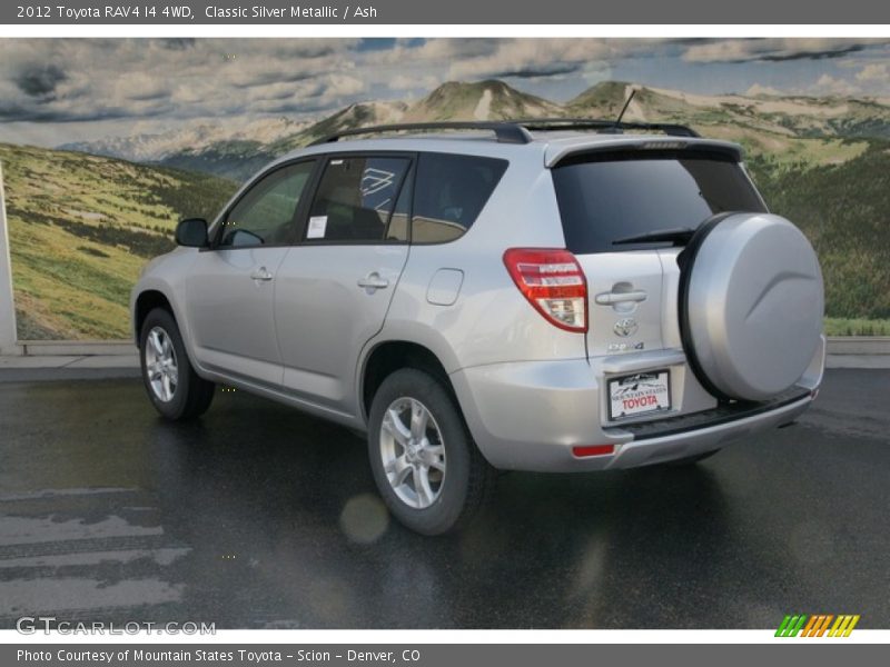 Classic Silver Metallic / Ash 2012 Toyota RAV4 I4 4WD