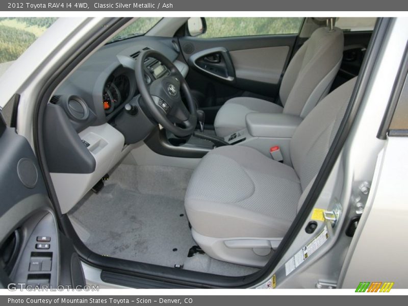 Classic Silver Metallic / Ash 2012 Toyota RAV4 I4 4WD