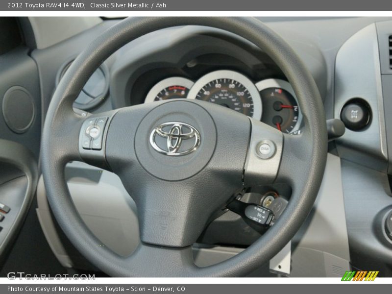 Classic Silver Metallic / Ash 2012 Toyota RAV4 I4 4WD