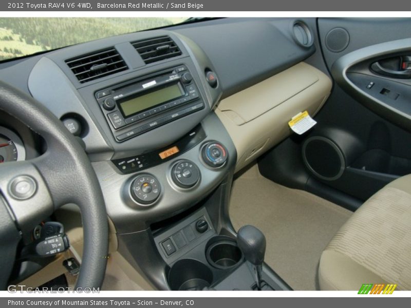 Barcelona Red Metallic / Sand Beige 2012 Toyota RAV4 V6 4WD