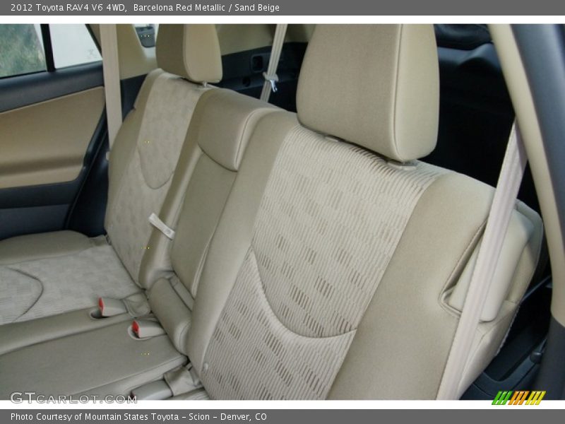 Barcelona Red Metallic / Sand Beige 2012 Toyota RAV4 V6 4WD