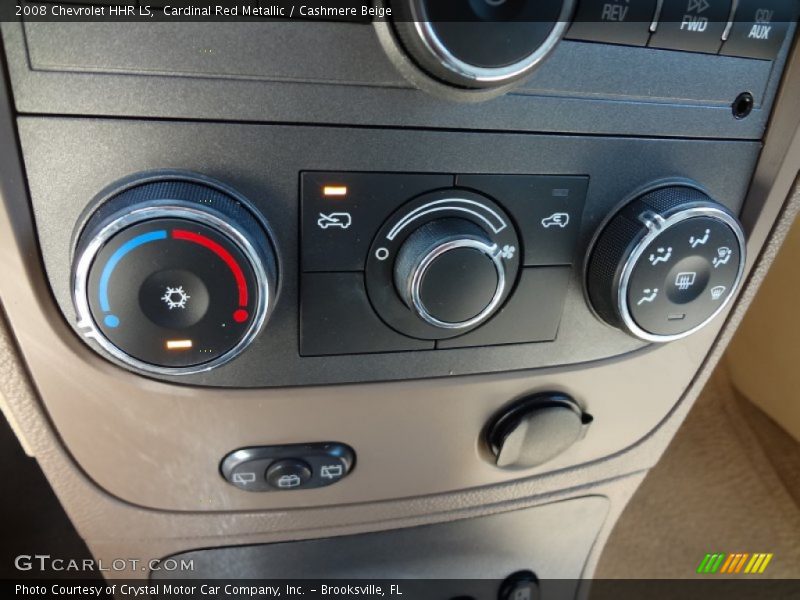 Cardinal Red Metallic / Cashmere Beige 2008 Chevrolet HHR LS