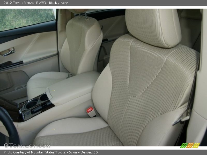 Black / Ivory 2012 Toyota Venza LE AWD