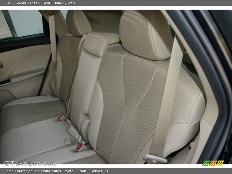 Black / Ivory 2012 Toyota Venza LE AWD