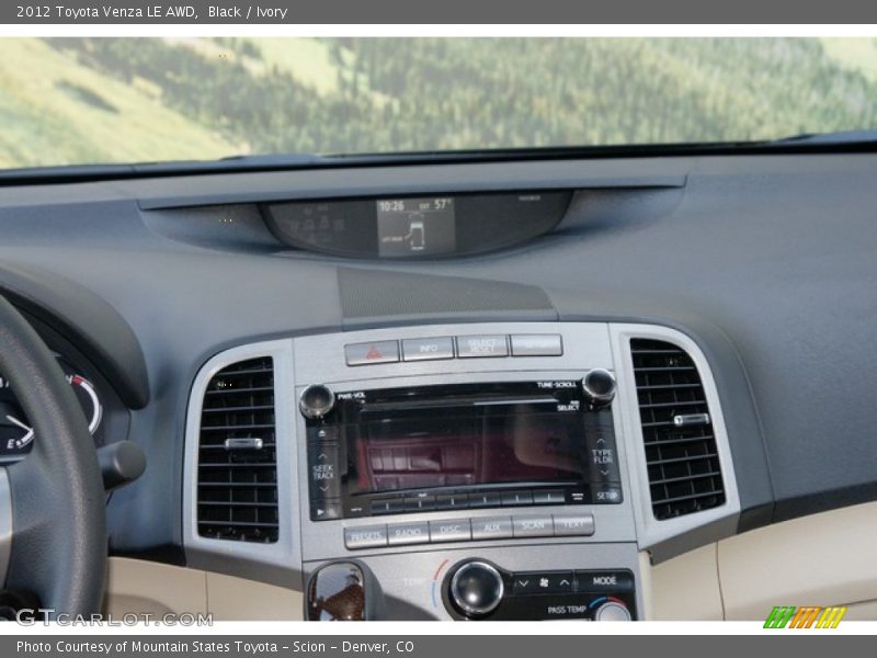 Black / Ivory 2012 Toyota Venza LE AWD
