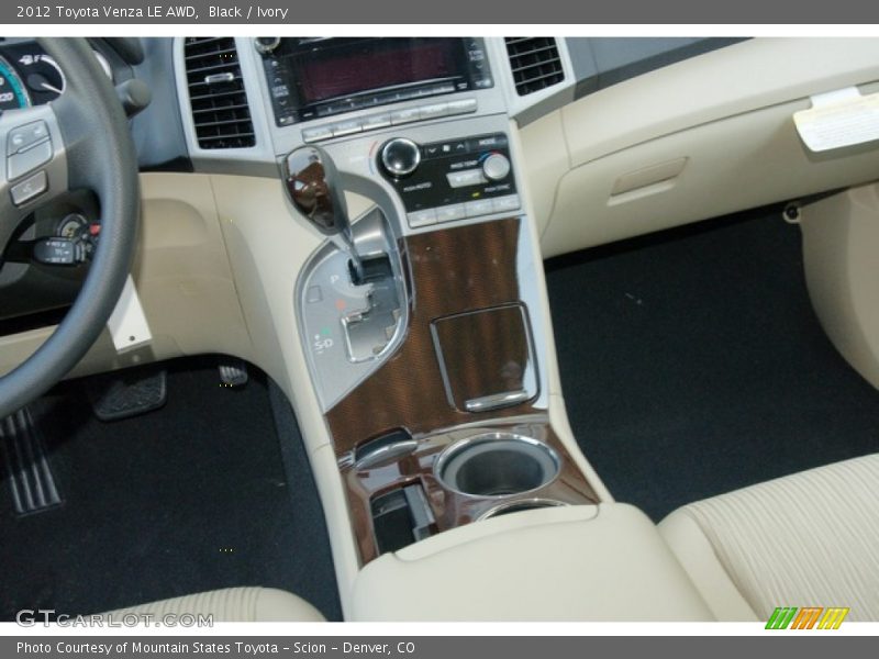 Black / Ivory 2012 Toyota Venza LE AWD