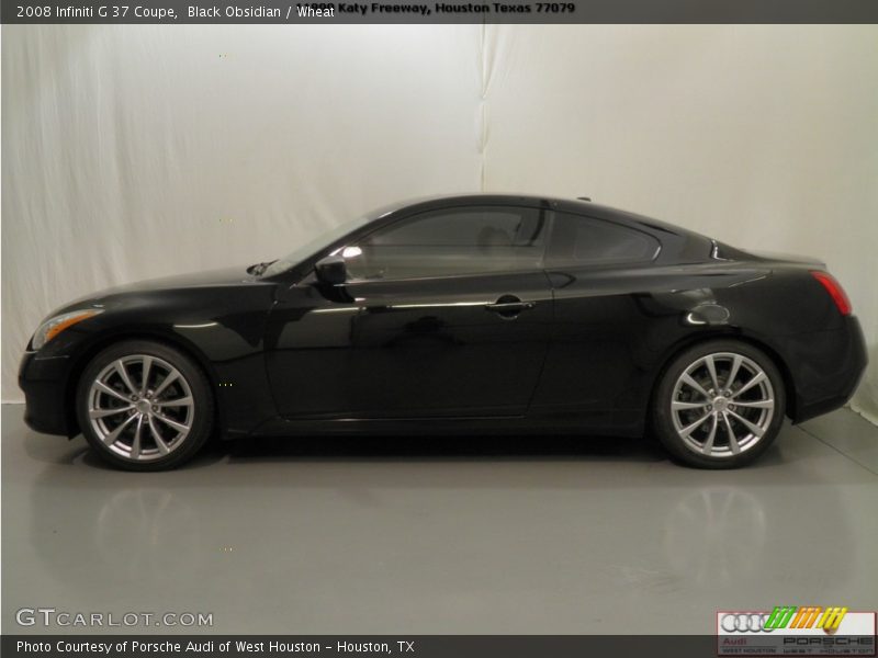 Black Obsidian / Wheat 2008 Infiniti G 37 Coupe