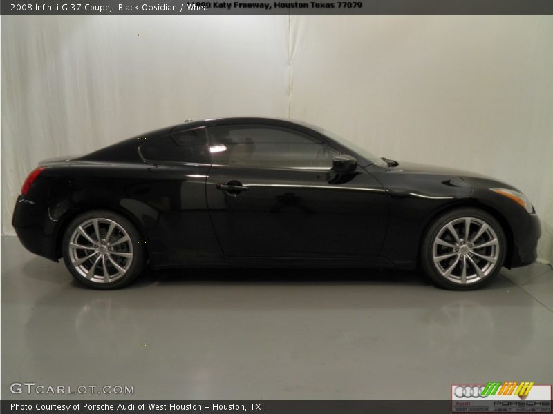 Black Obsidian / Wheat 2008 Infiniti G 37 Coupe