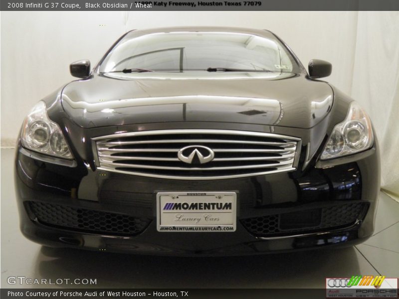 Black Obsidian / Wheat 2008 Infiniti G 37 Coupe