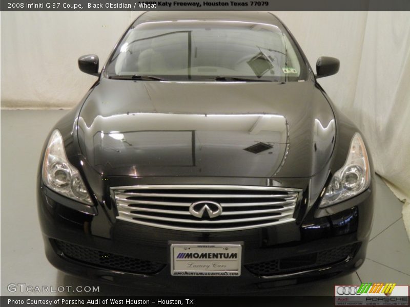 Black Obsidian / Wheat 2008 Infiniti G 37 Coupe