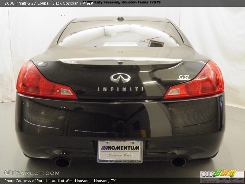 Black Obsidian / Wheat 2008 Infiniti G 37 Coupe