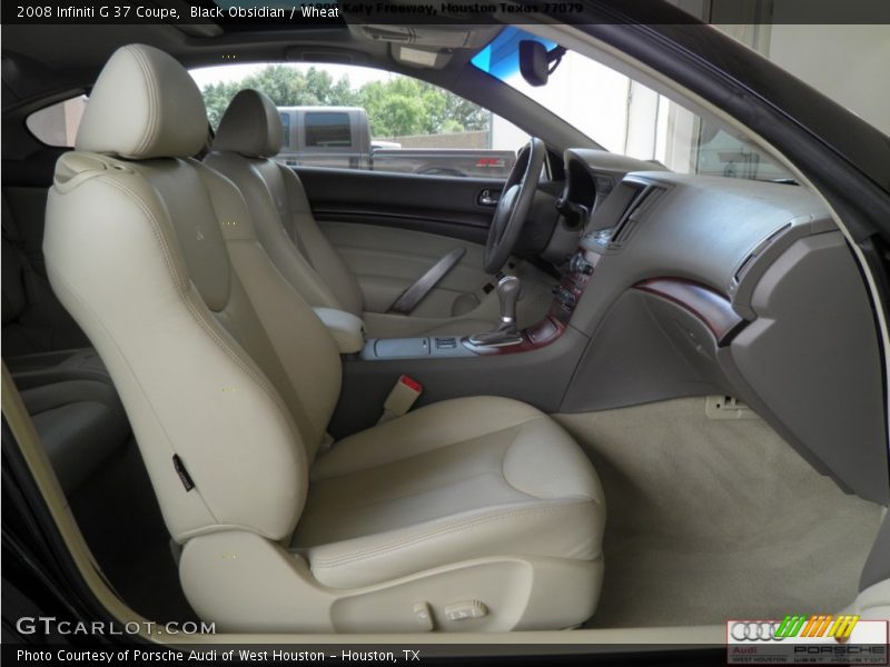 Black Obsidian / Wheat 2008 Infiniti G 37 Coupe