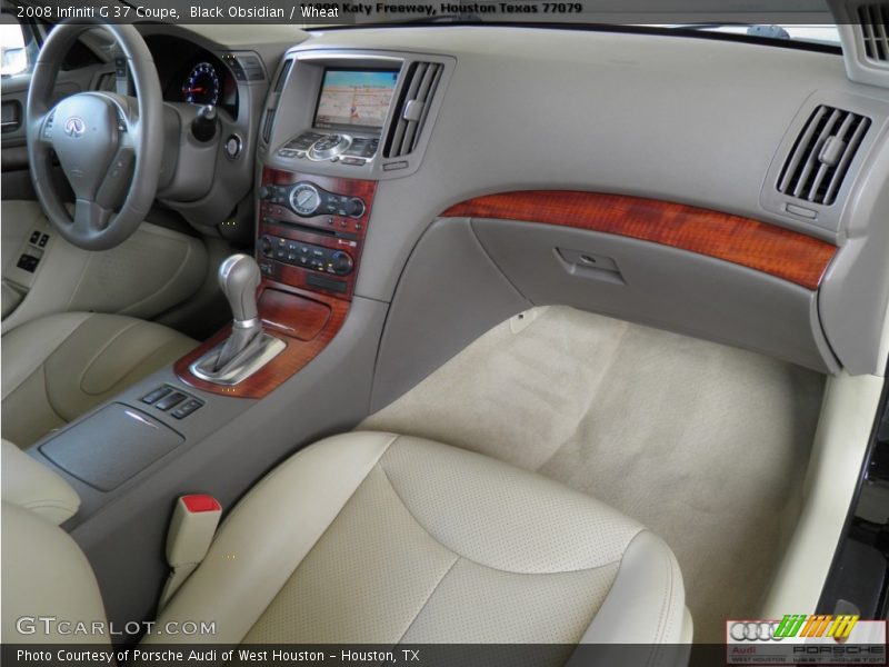 Black Obsidian / Wheat 2008 Infiniti G 37 Coupe