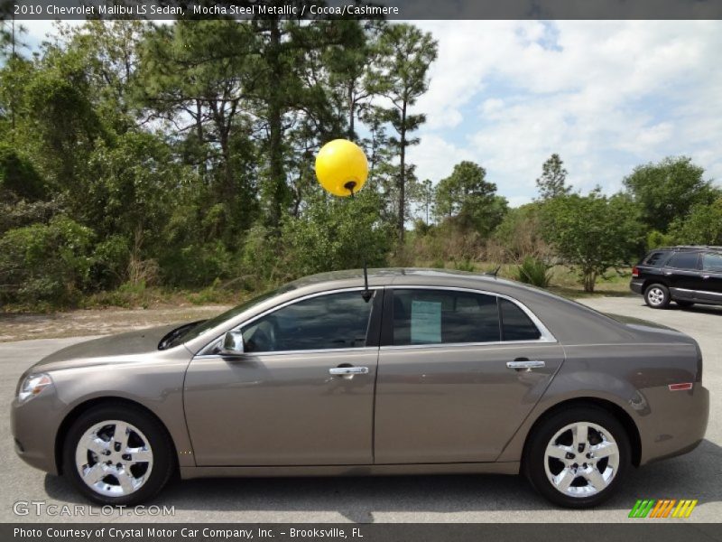 Mocha Steel Metallic / Cocoa/Cashmere 2010 Chevrolet Malibu LS Sedan