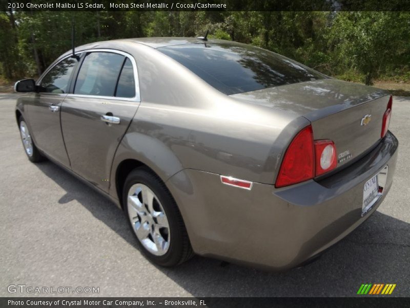 Mocha Steel Metallic / Cocoa/Cashmere 2010 Chevrolet Malibu LS Sedan