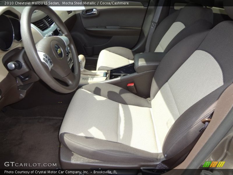 Mocha Steel Metallic / Cocoa/Cashmere 2010 Chevrolet Malibu LS Sedan
